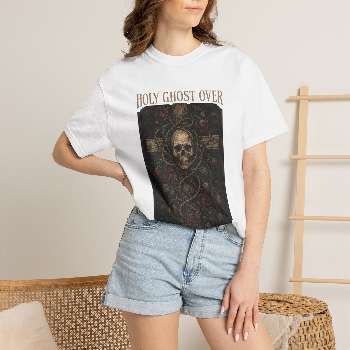 Holy Ghost Over Any Spooky Ghosts T-Shirt