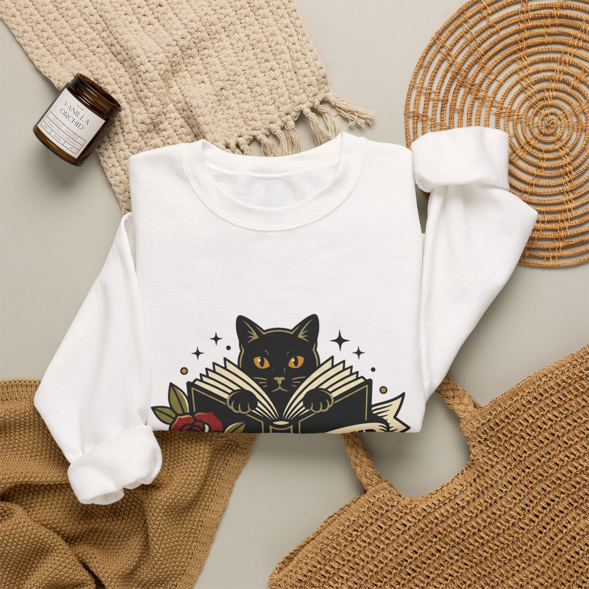 Book Witch Club Halloween Sweatshirt