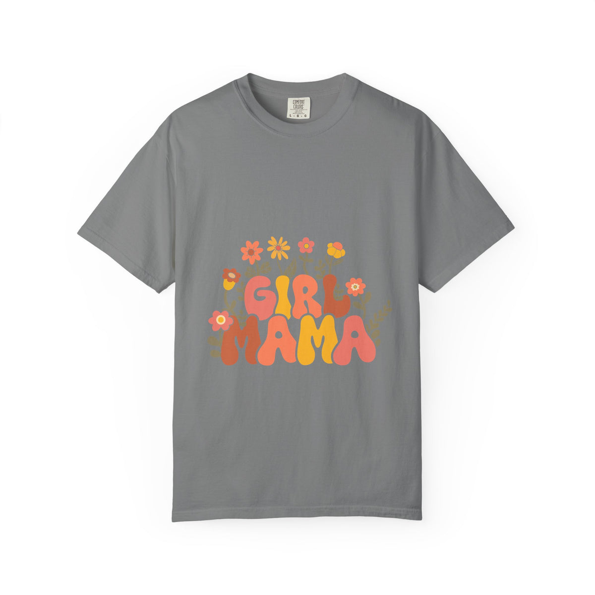 Retro Girl Mama Floral T-Shirt