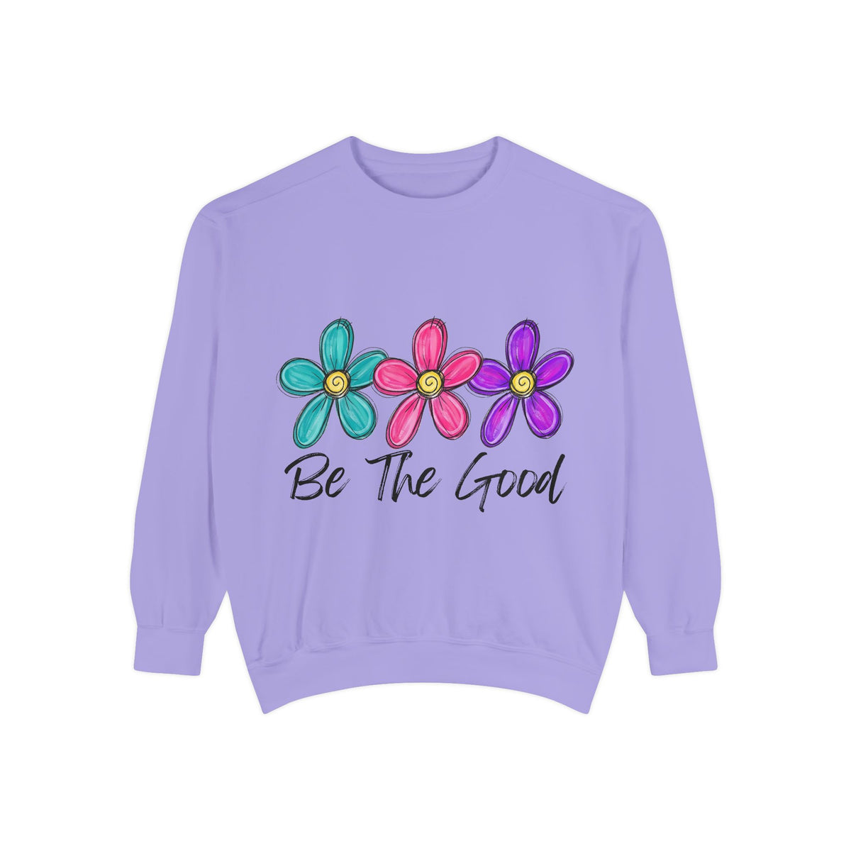 'Be The Good' Floral Sweatshirt