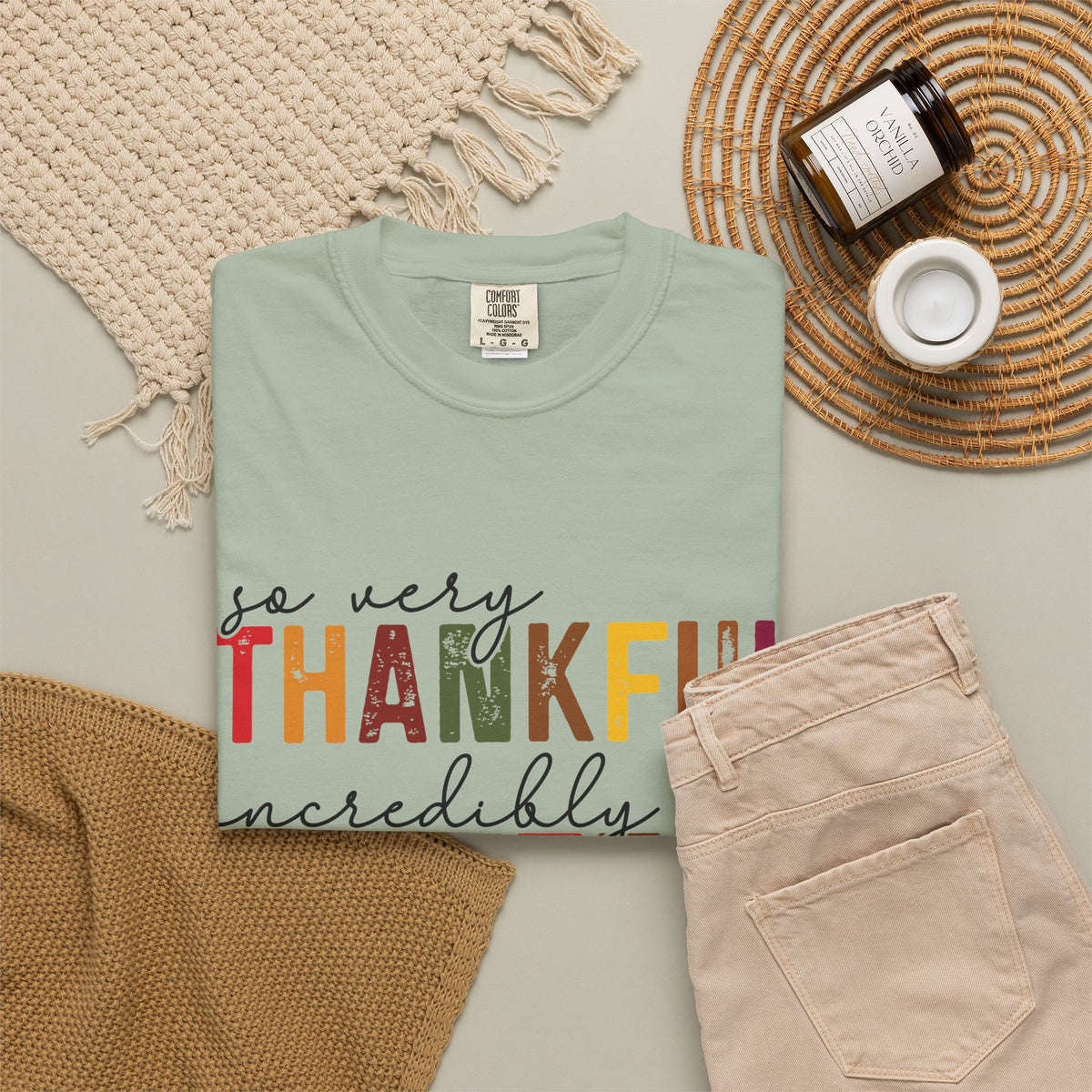 Thankful Grateful Blessed T-Shirt