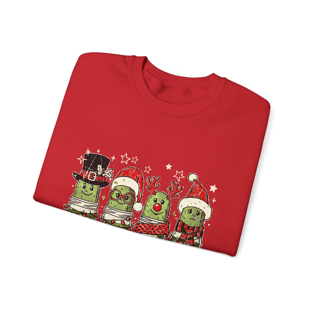 Just Here for the Pickle Juice Christmas Sweatshirt