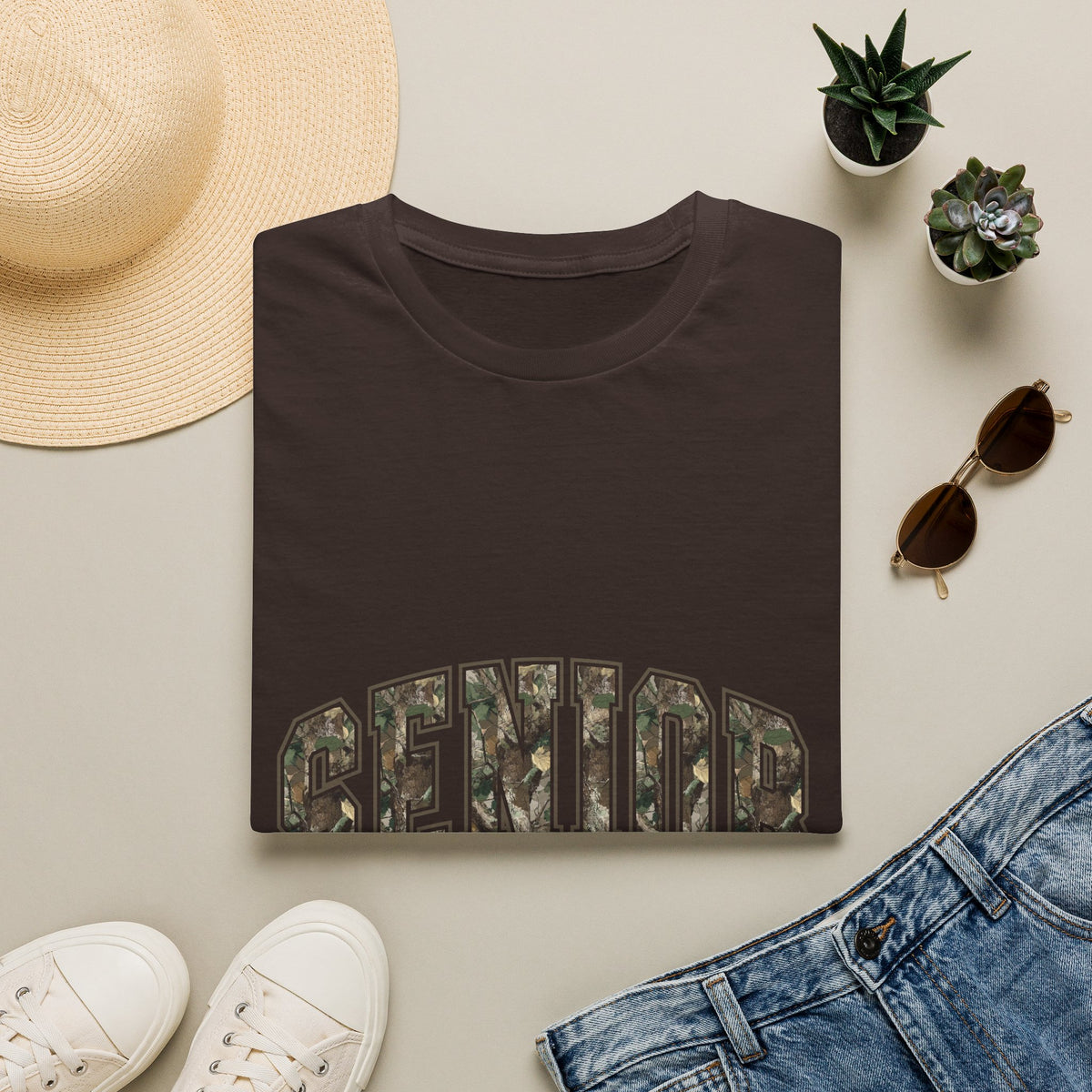 Senior Class of 2027 Camo T-Shirt
