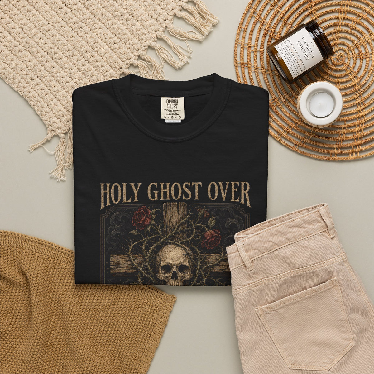 Holy Ghost Over Any Spooky Ghosts T-Shirt