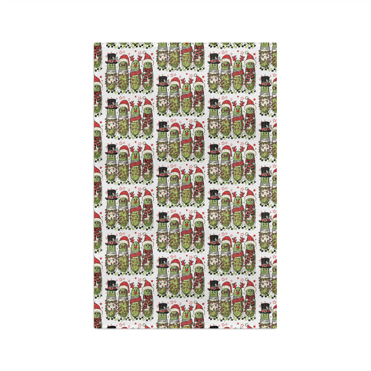 Christmas Pickle Microfiber Tea Towel