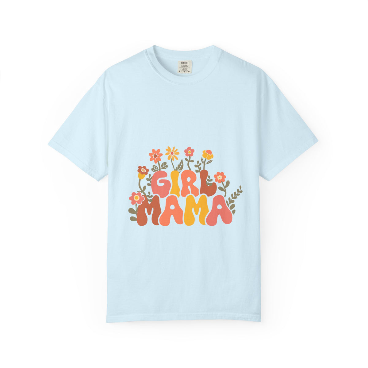 Retro Girl Mama Floral T-Shirt
