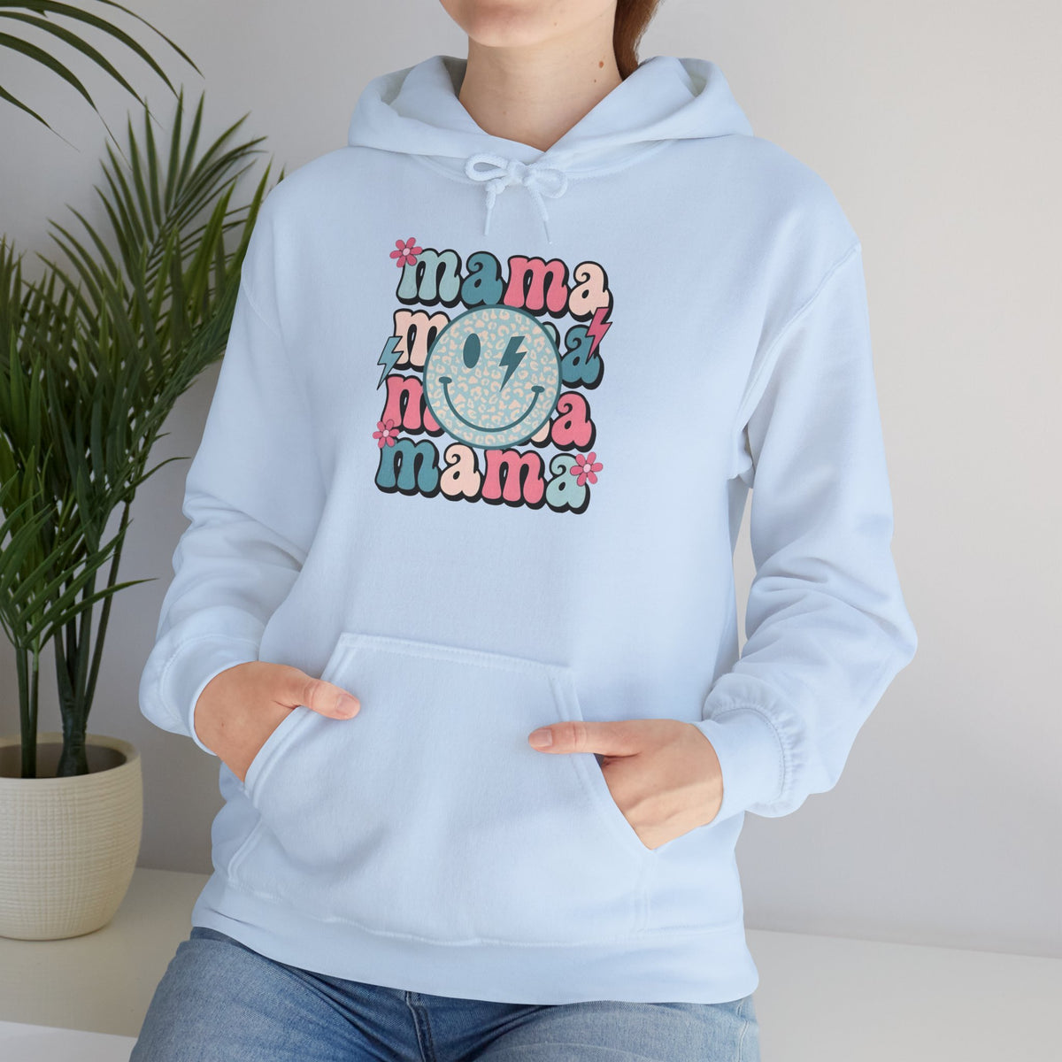 Retro Mama Smile Hoodie