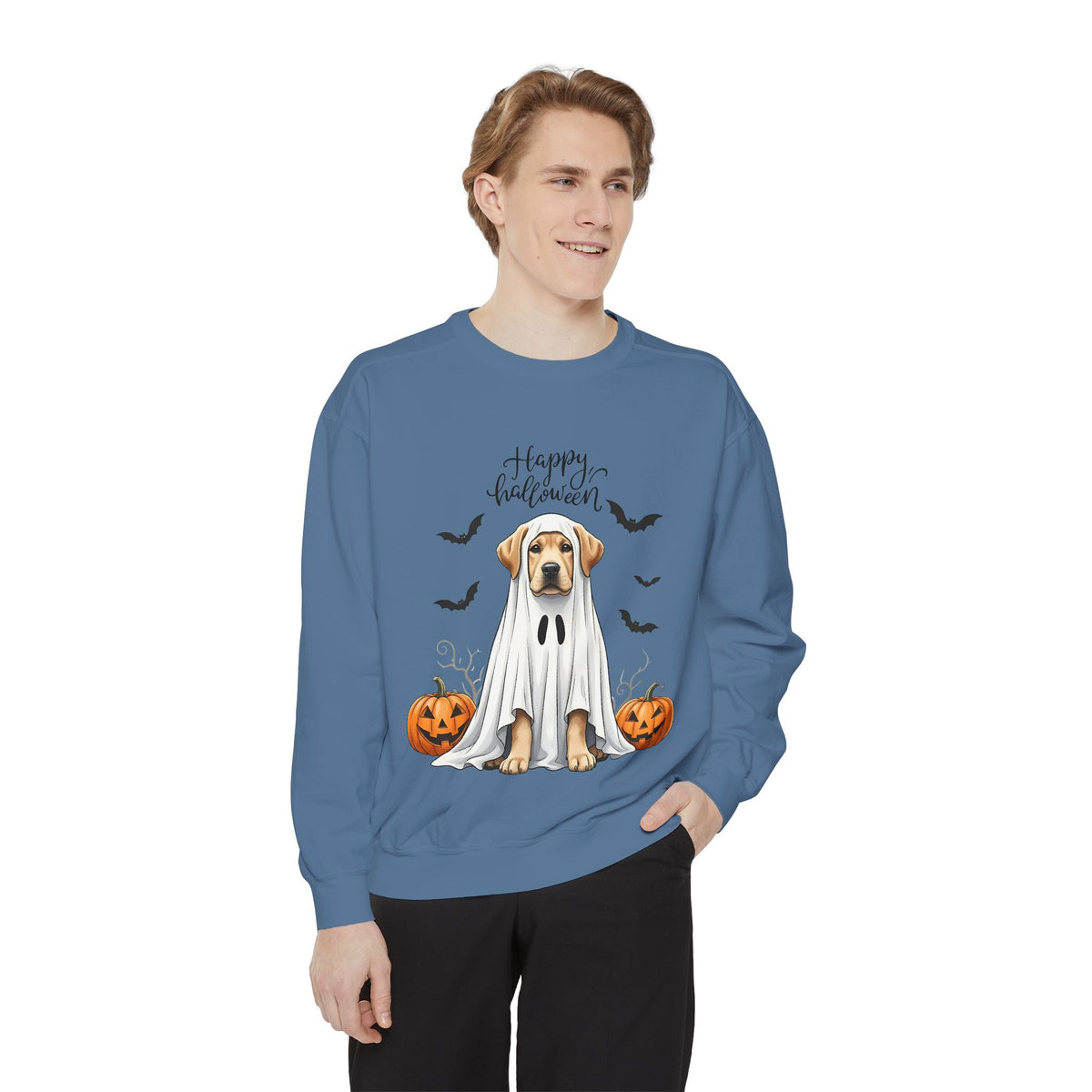 Halloween Labrador Ghost Sweatshirt