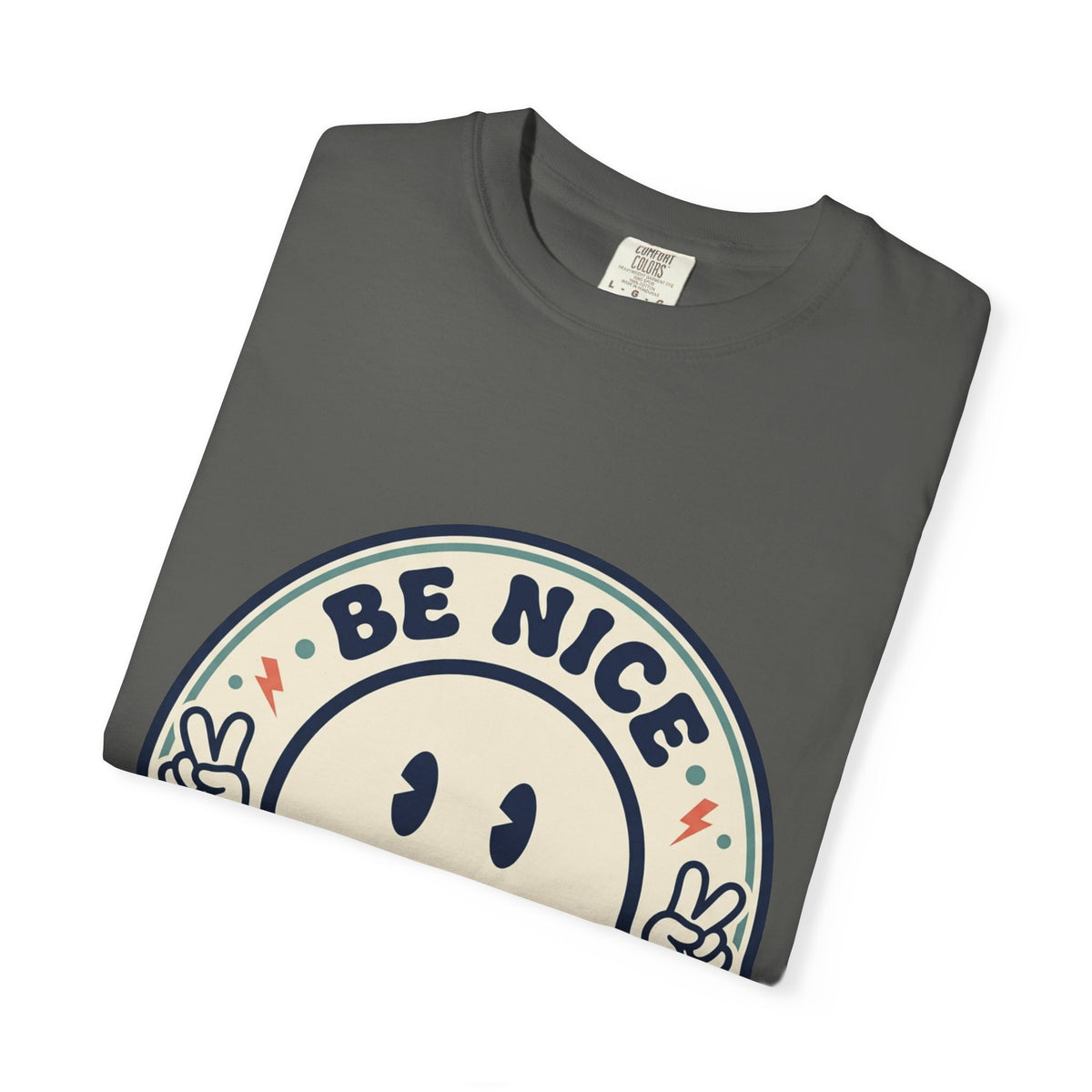 Be Nice You Jerk Smiley T-Shirt
