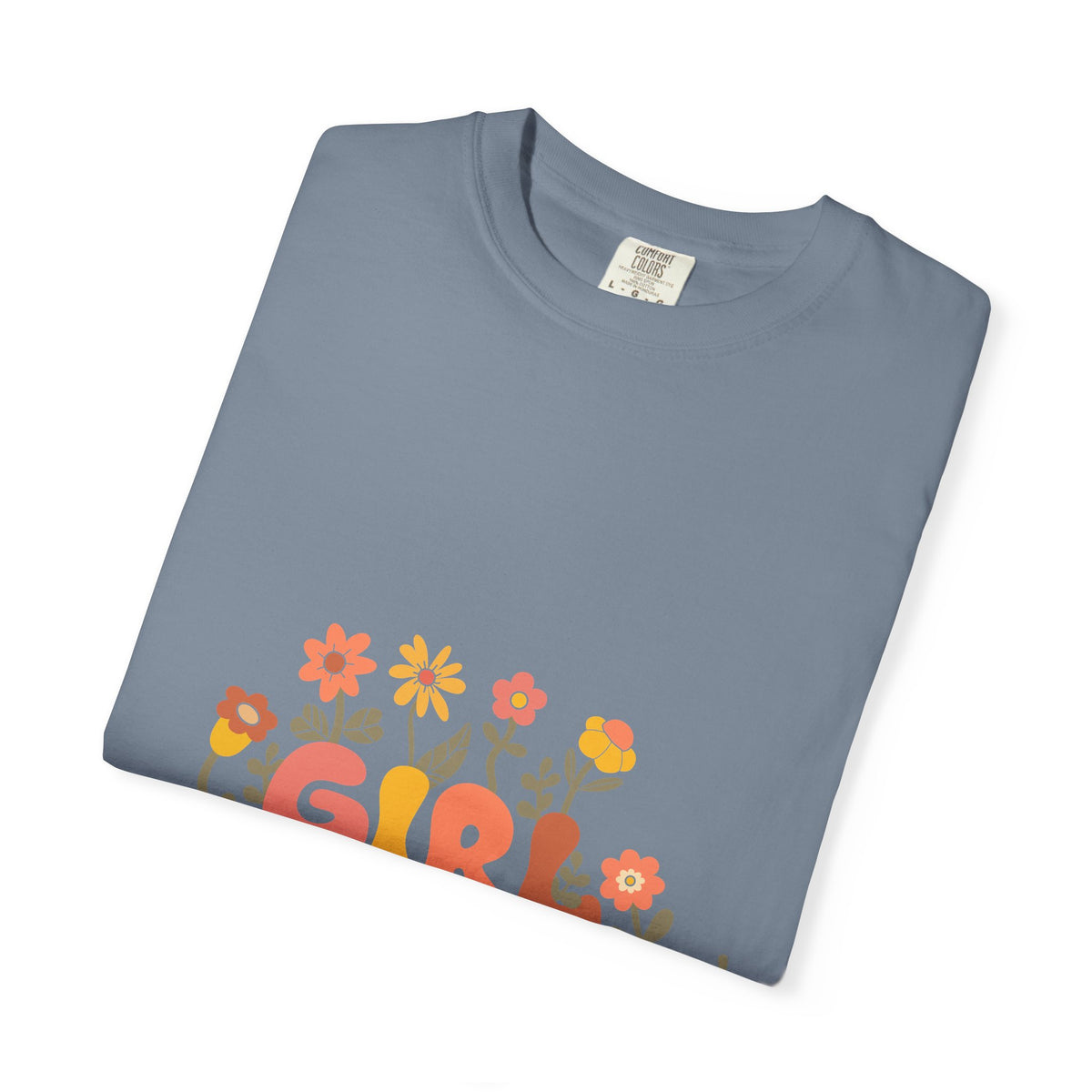 Retro Girl Mama Floral T-Shirt