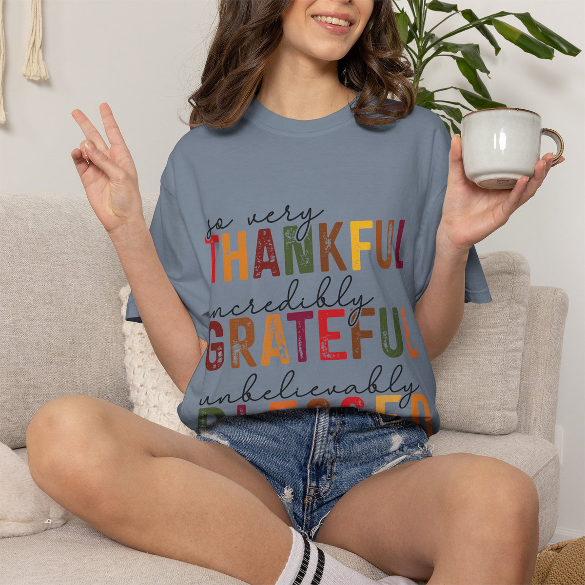Thankful Grateful Blessed T-Shirt