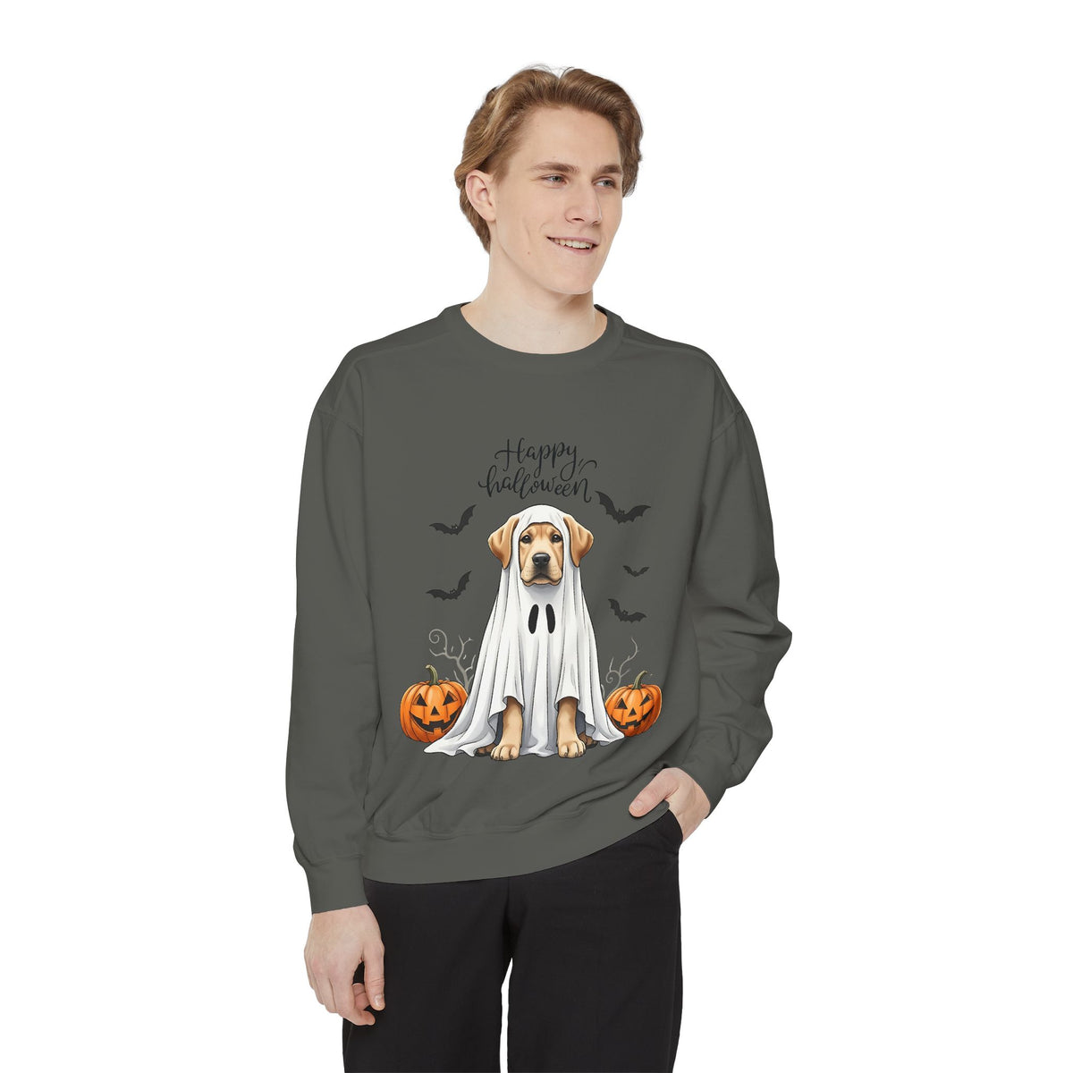 Halloween Labrador Ghost Sweatshirt