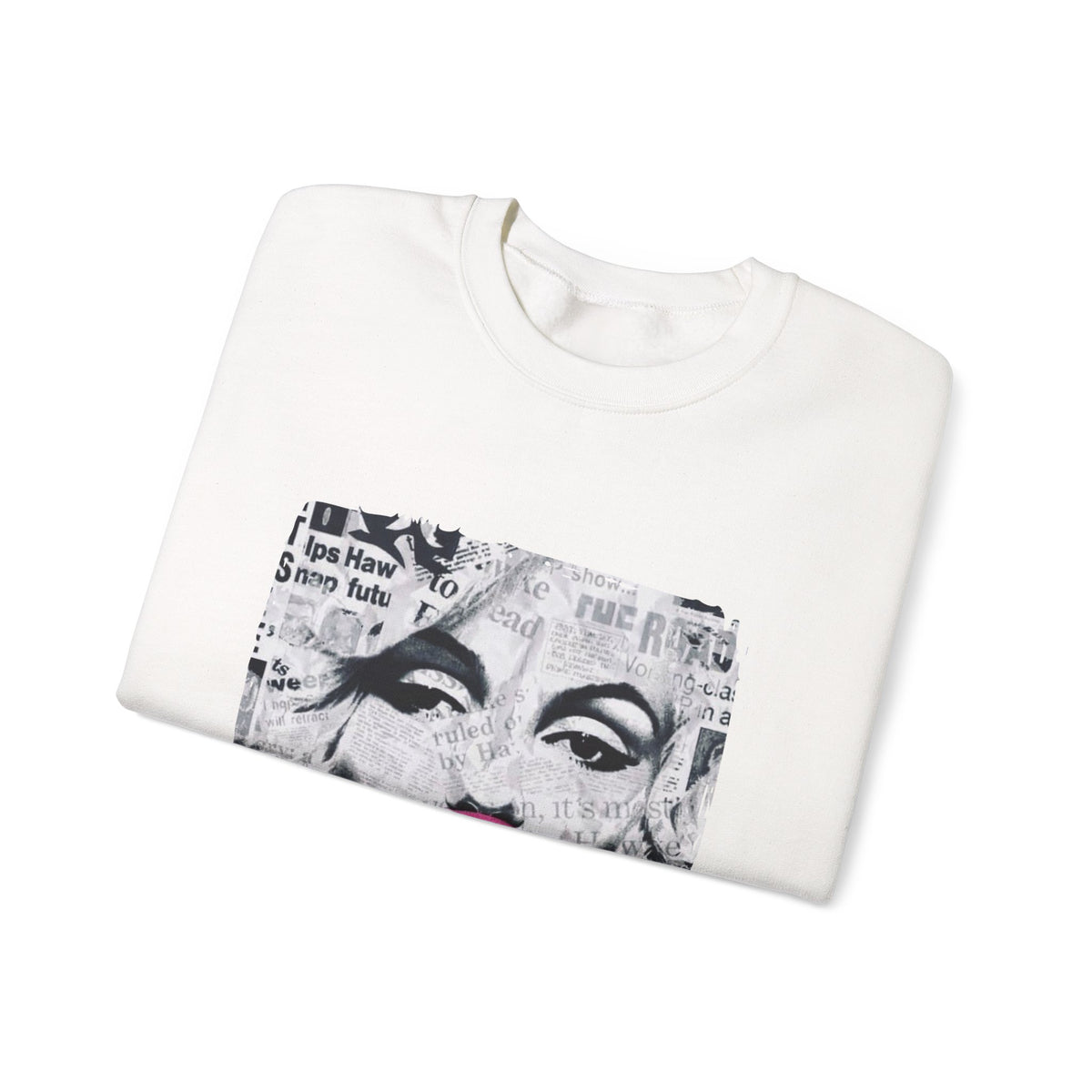 Marilyn Bubble Pop Art Crewneck