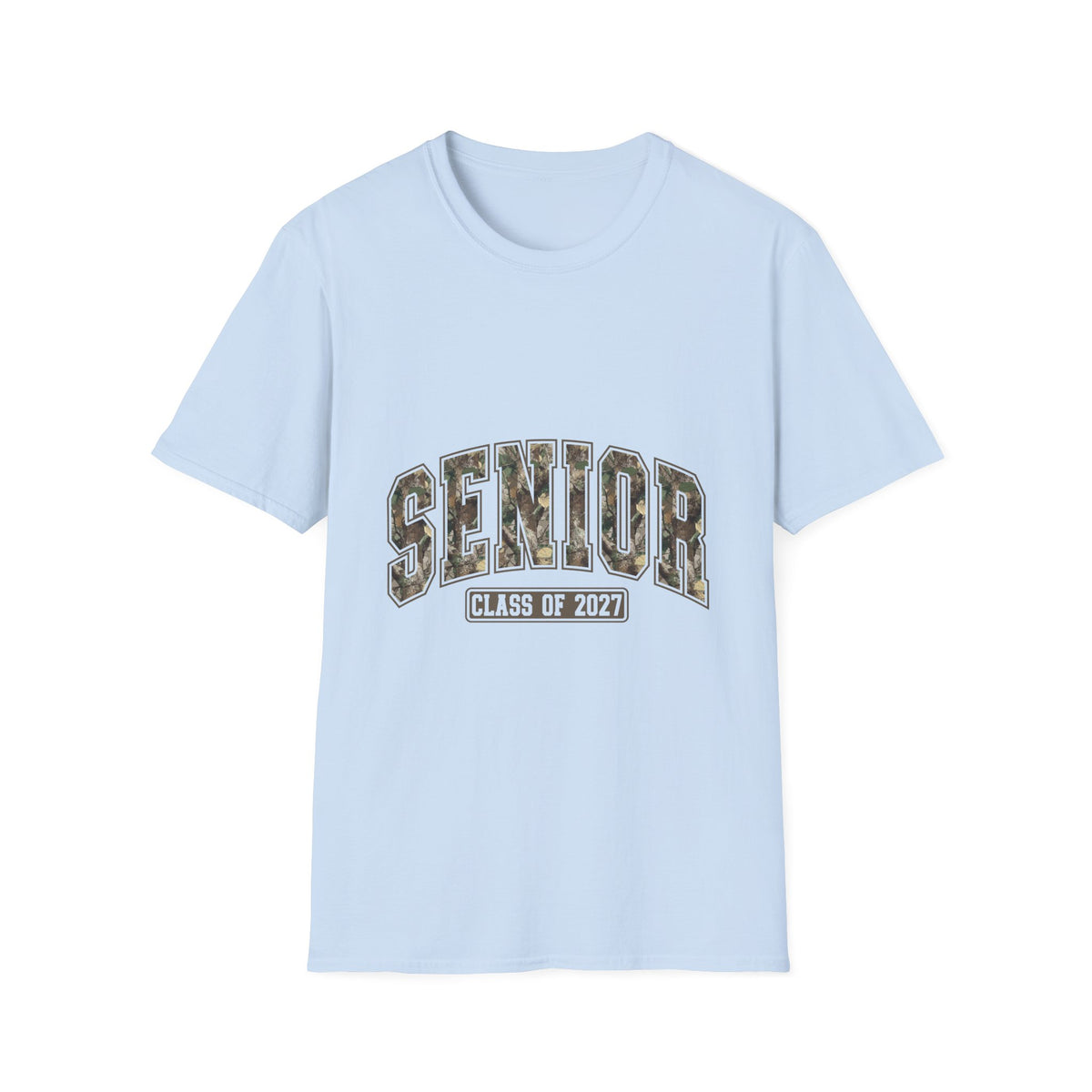 Senior Class of 2027 Camo T-Shirt