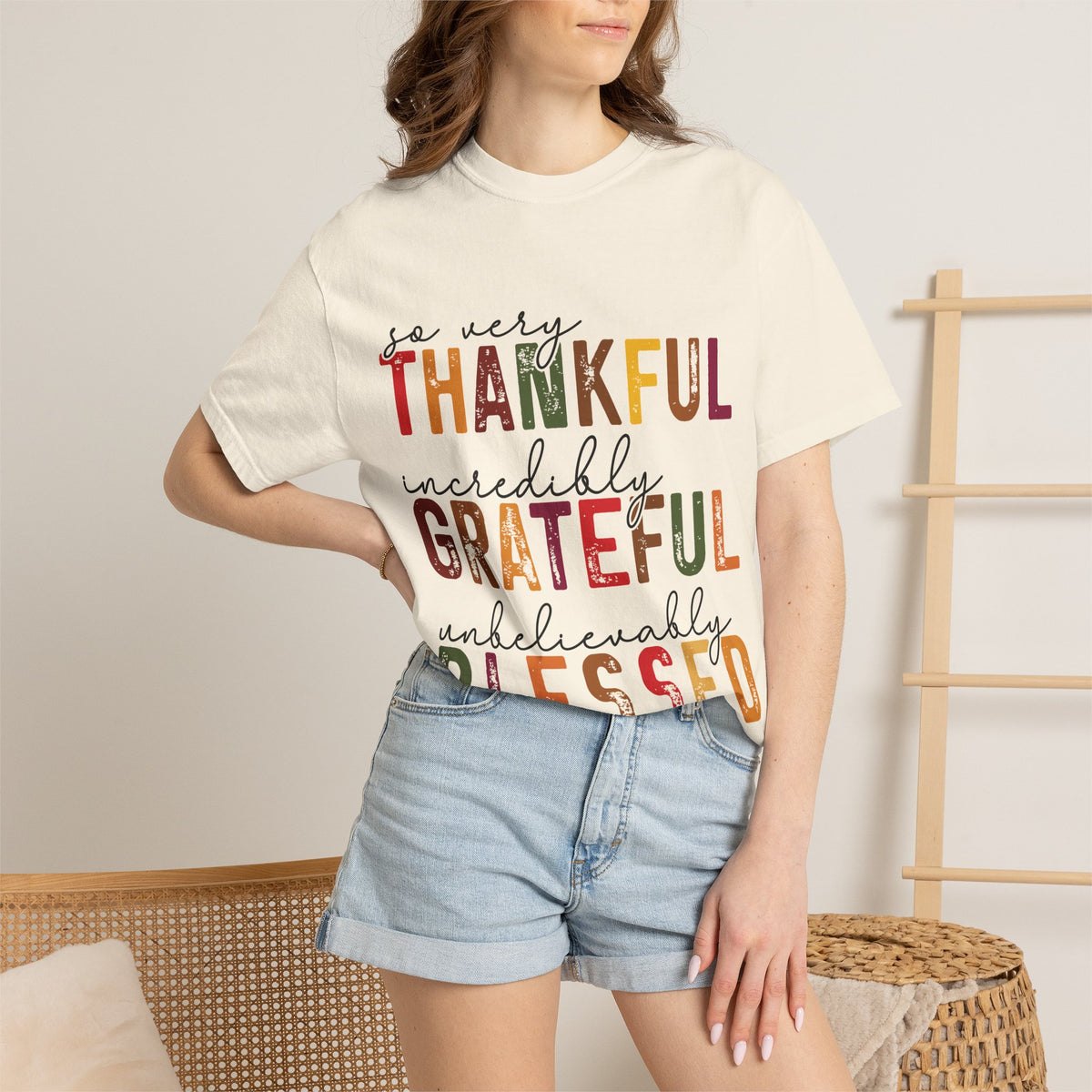 Thankful Grateful Blessed T-Shirt