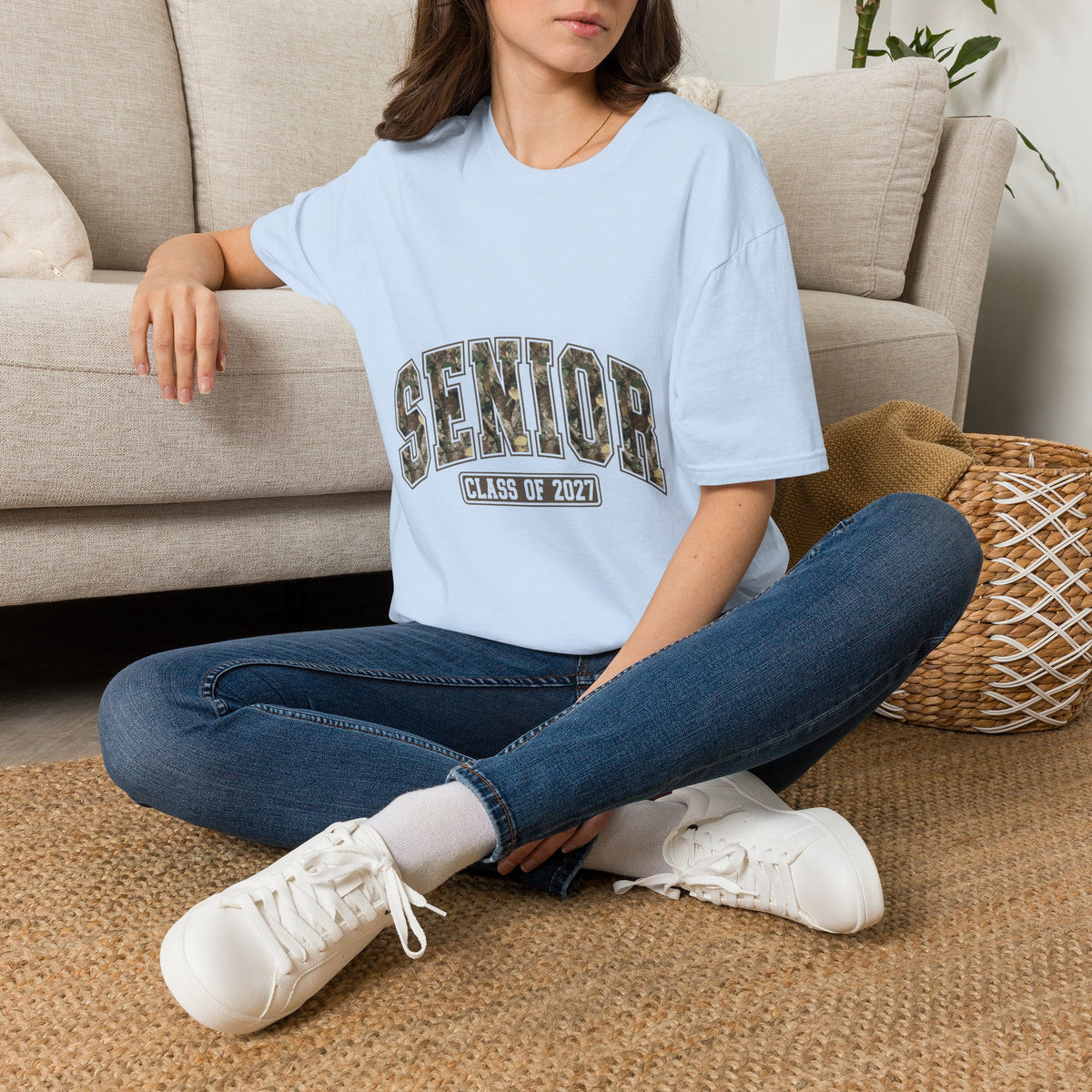 Senior Class of 2027 Camo T-Shirt