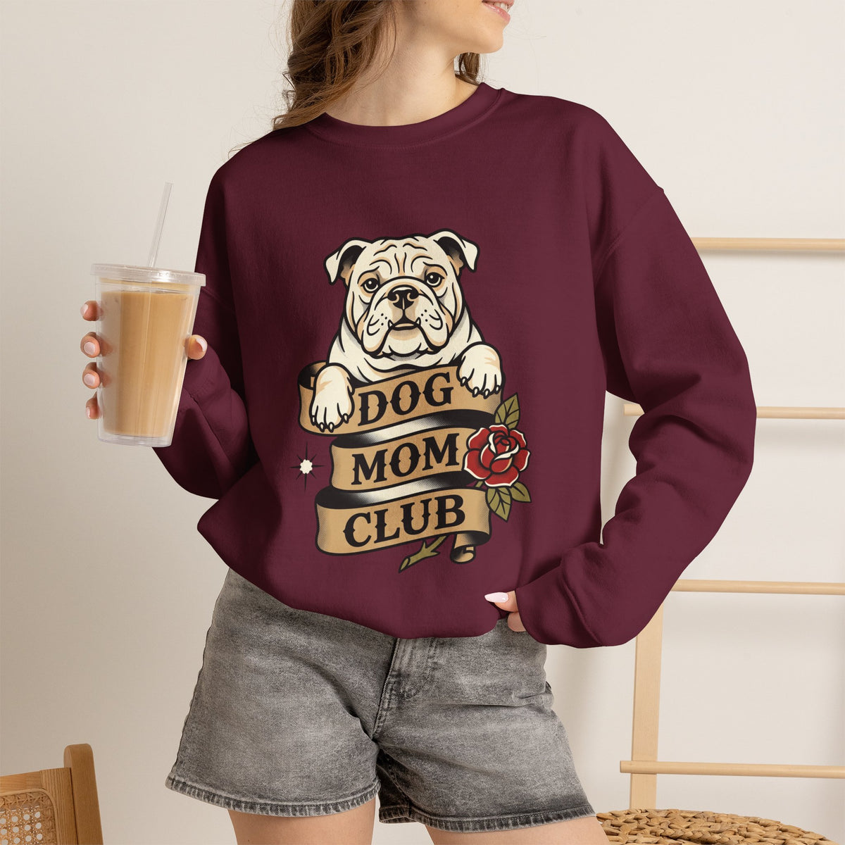 🐾 Dog Mom Club Crewneck