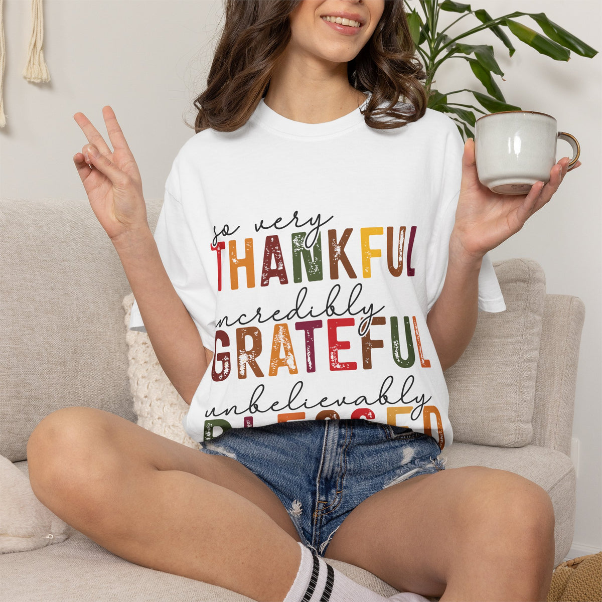 Thankful Grateful Blessed T-Shirt