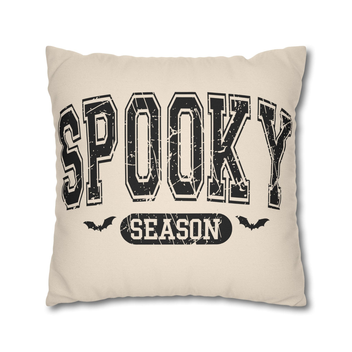 Stay Creepy Skull & Jack-O'-Lantern Decorative Pillowcase