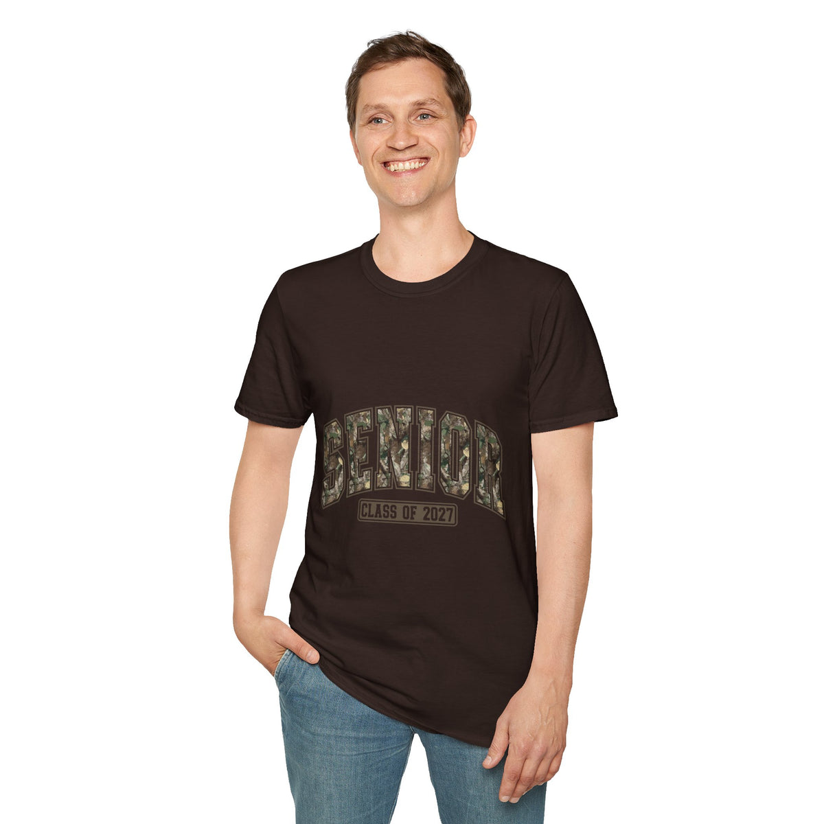 Senior Class of 2027 Camo T-Shirt