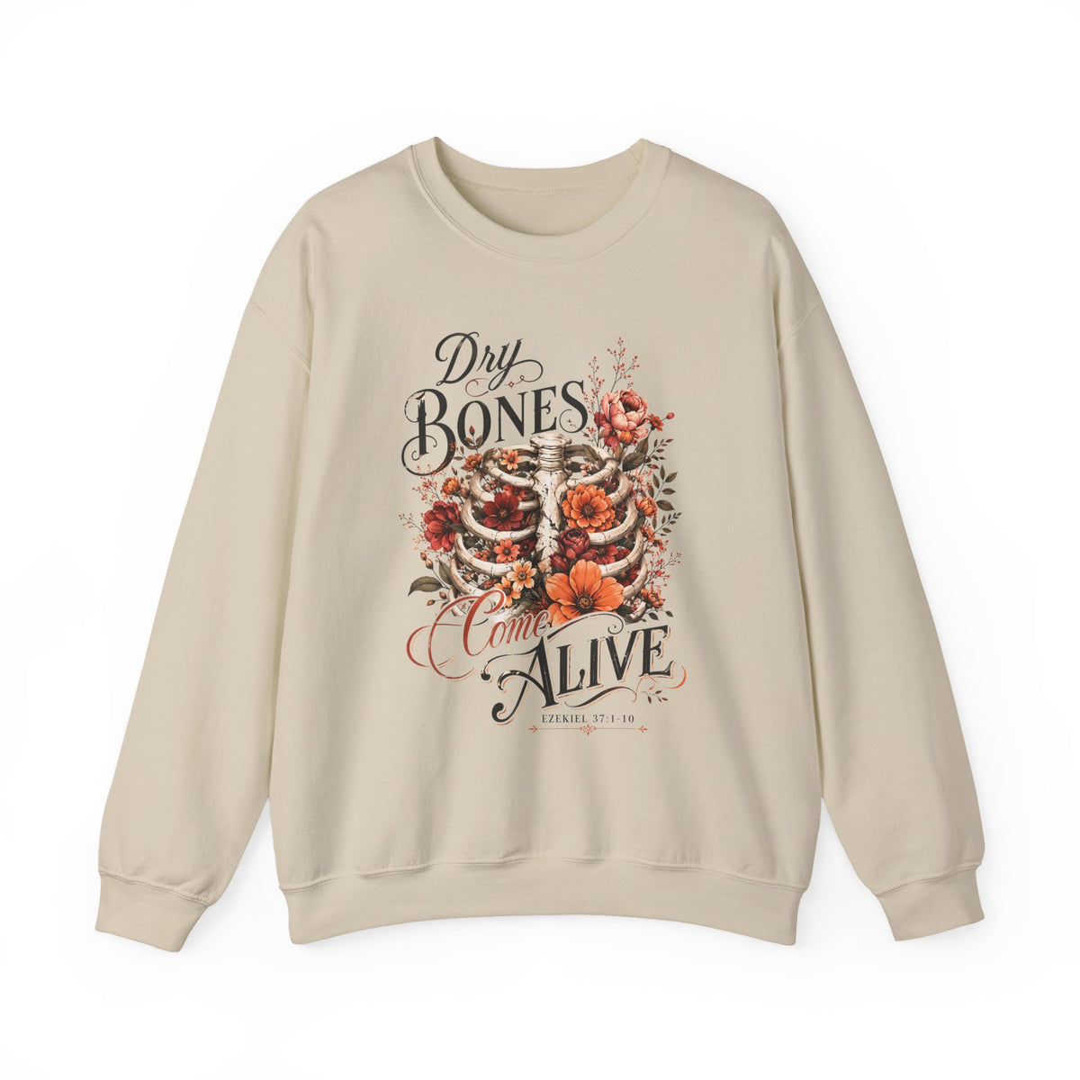 "Dry Bones Come Alive" Vintage Crewneck