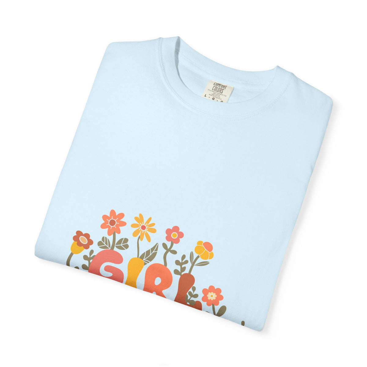 Retro Girl Mama Floral T-Shirt