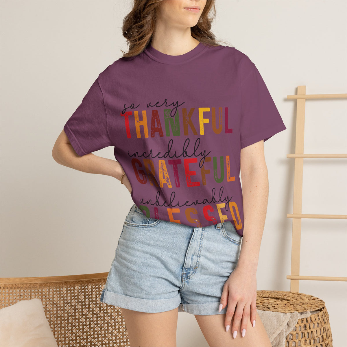 Thankful Grateful Blessed T-Shirt
