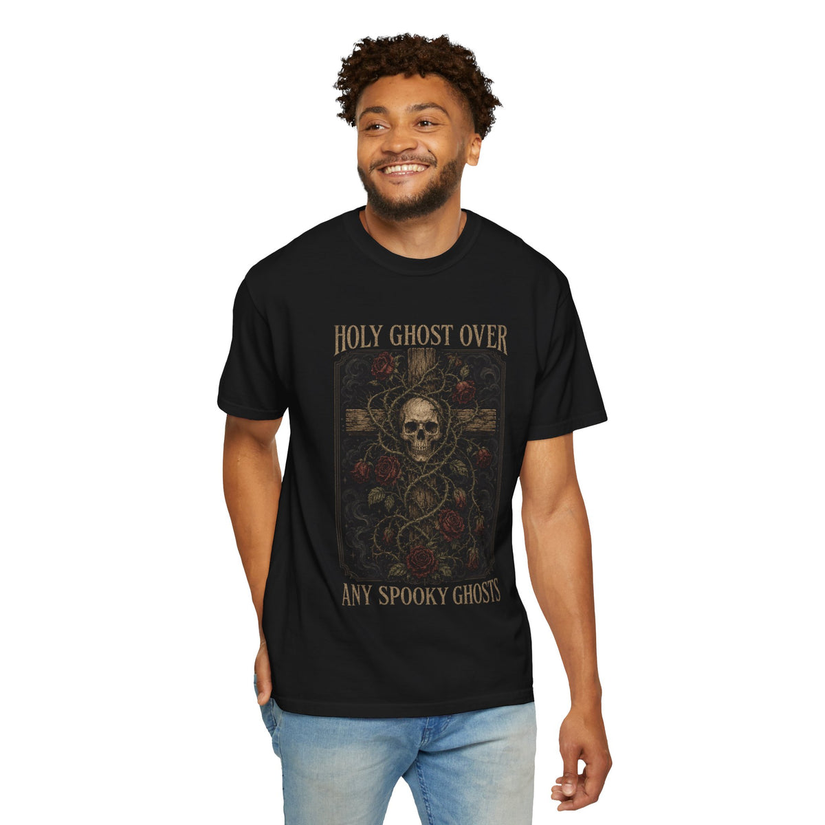 Holy Ghost Over Any Spooky Ghosts T-Shirt