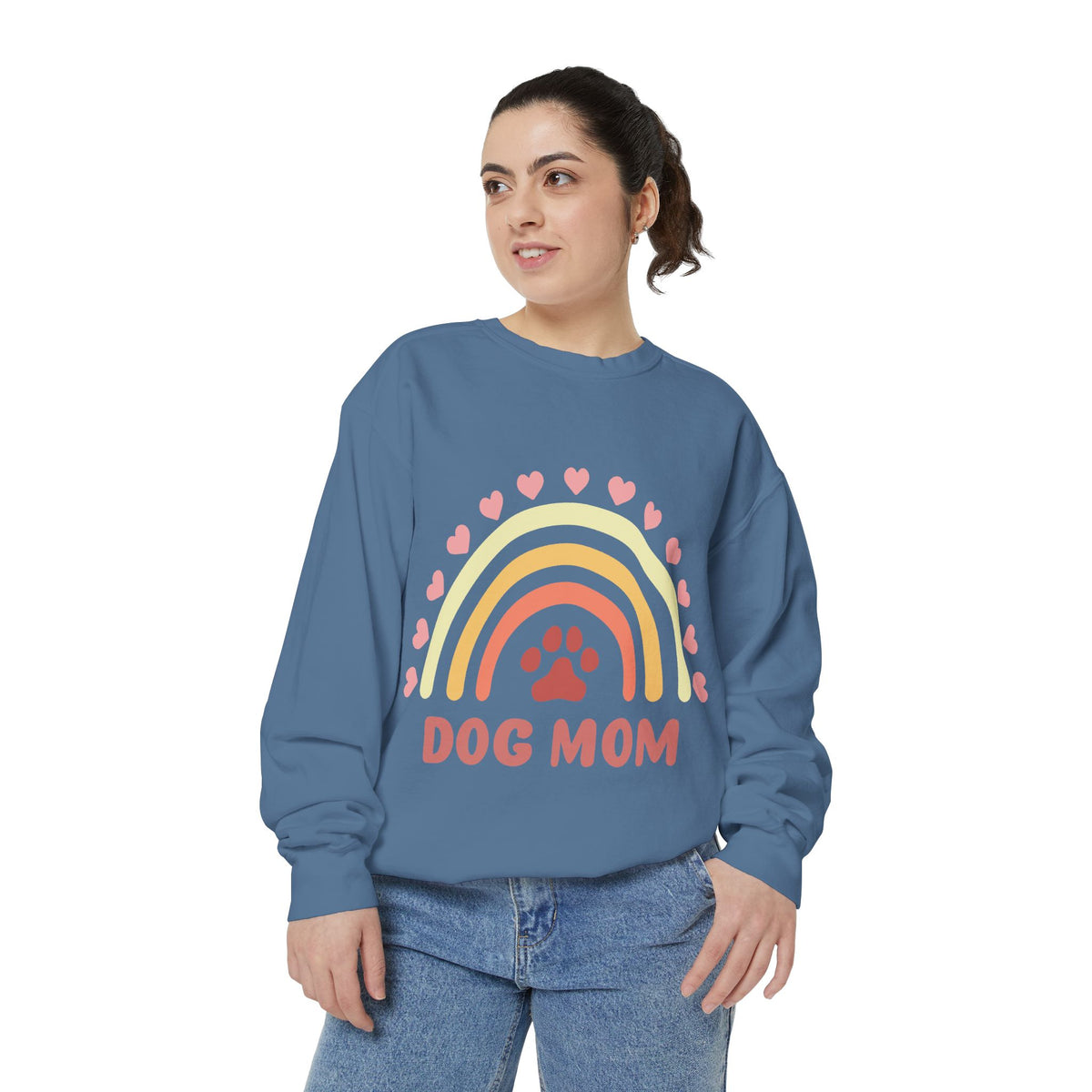 Retro Dog Mom Sweatshirtd