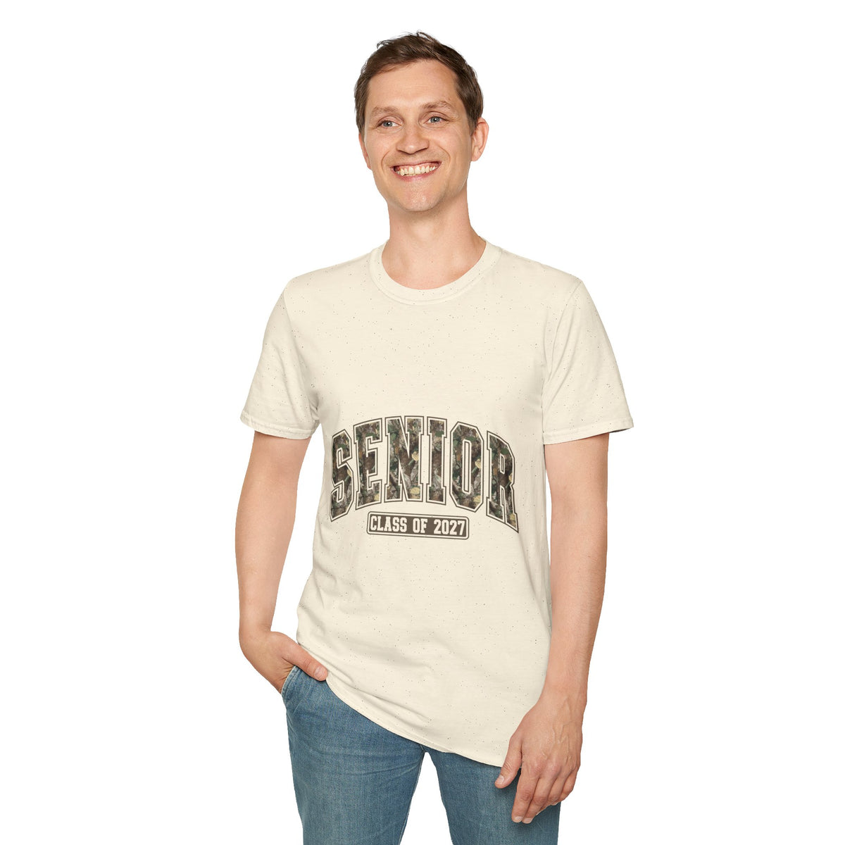 Senior Class of 2027 Camo T-Shirt