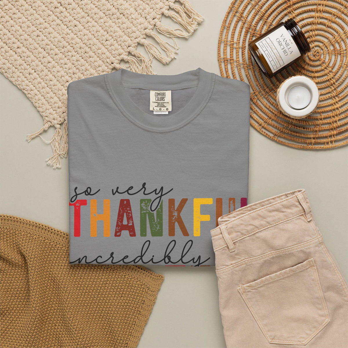 Thankful Grateful Blessed T-Shirt