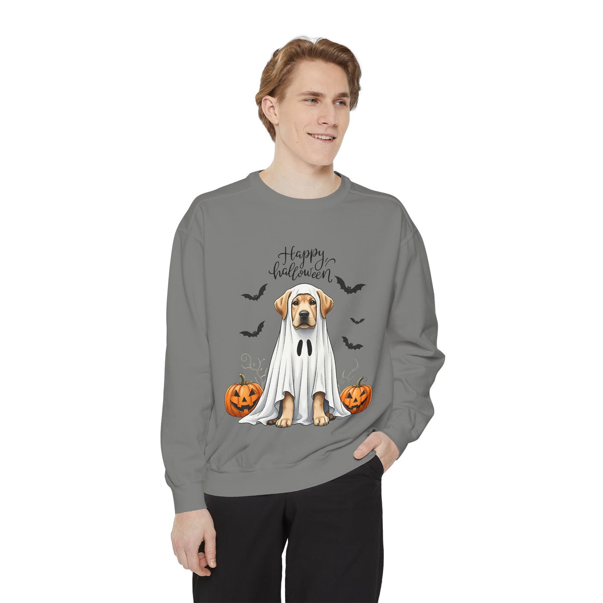 Halloween Labrador Ghost Sweatshirt