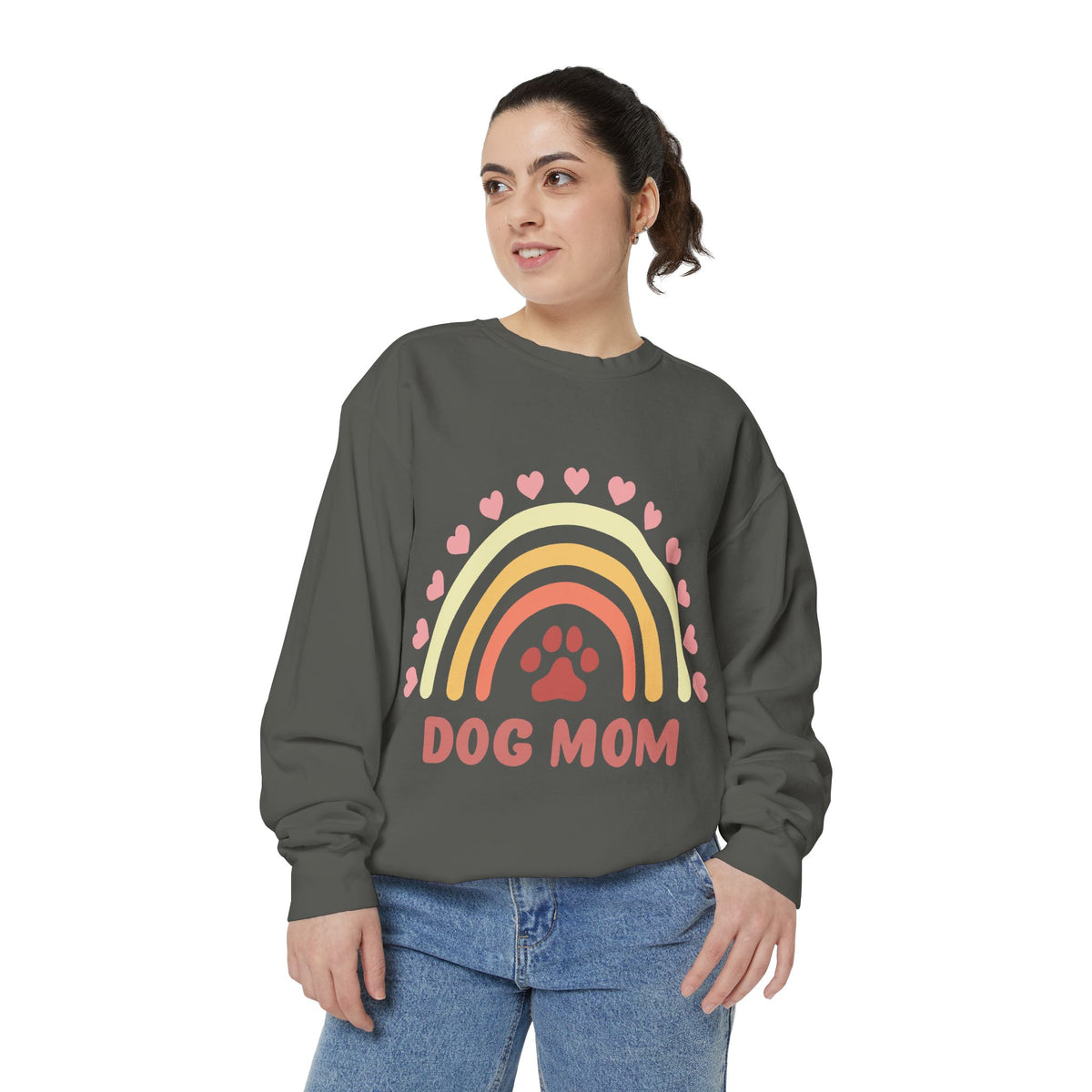Retro Dog Mom Sweatshirtd