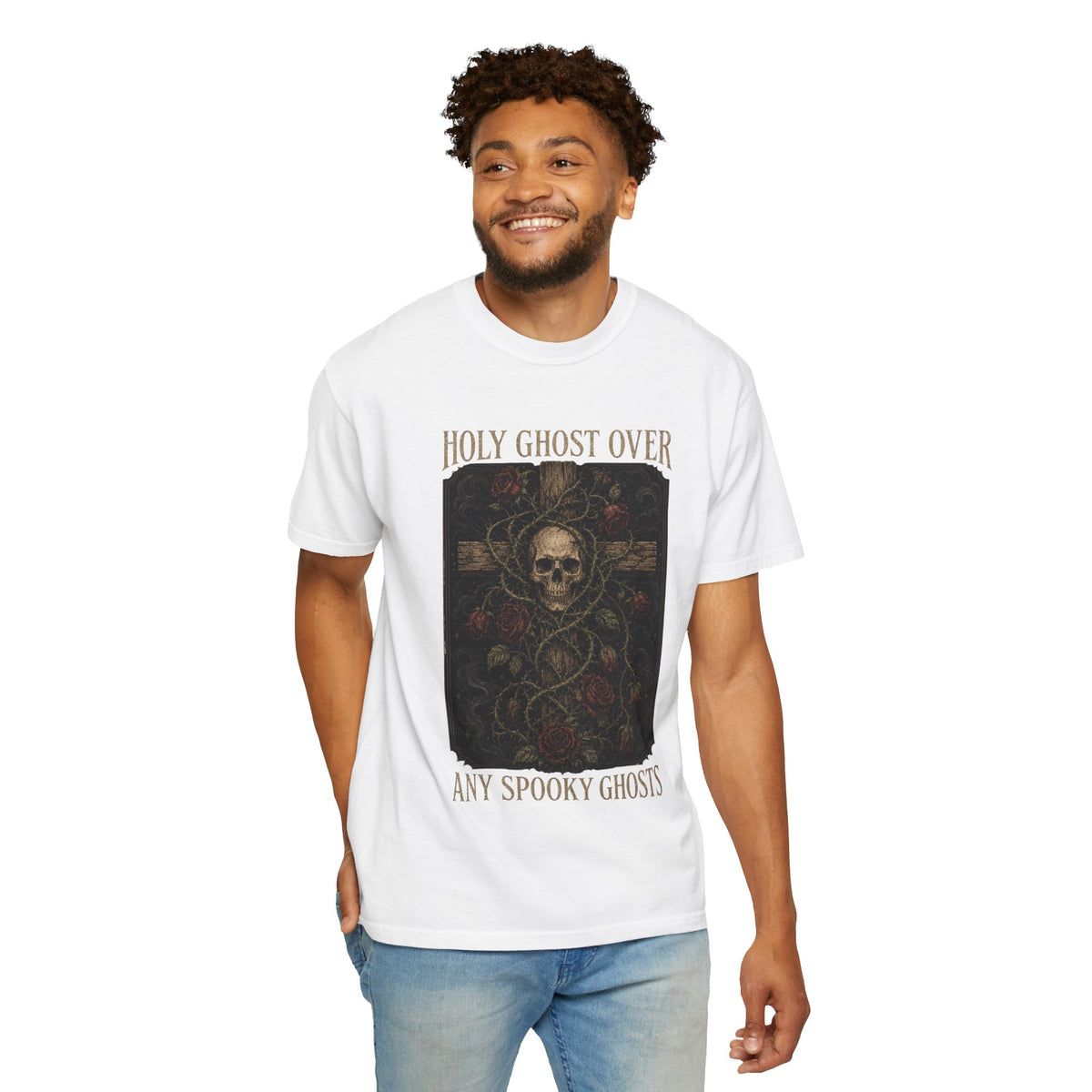 Holy Ghost Over Any Spooky Ghosts T-Shirt