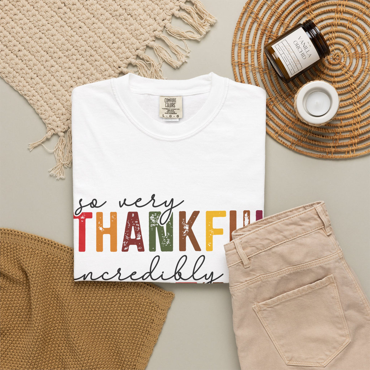 Thankful Grateful Blessed T-Shirt
