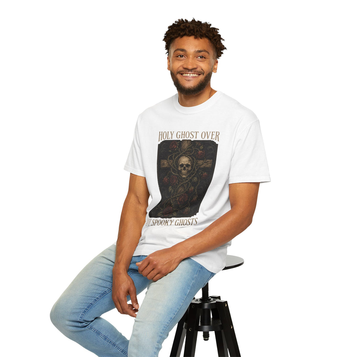 Holy Ghost Over Any Spooky Ghosts T-Shirt