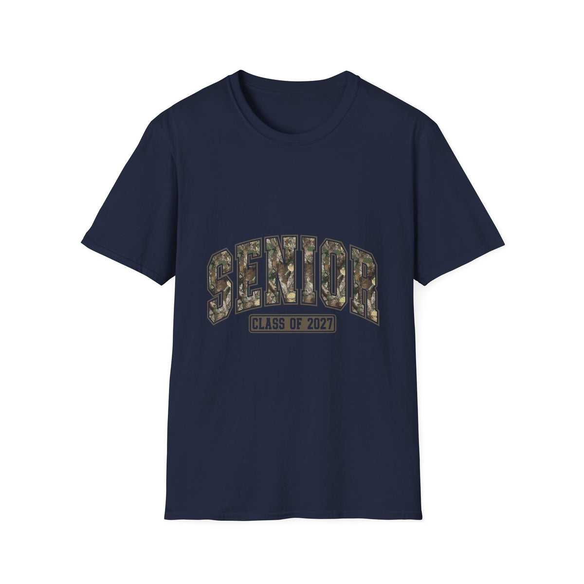 Senior Class of 2027 Camo T-Shirt