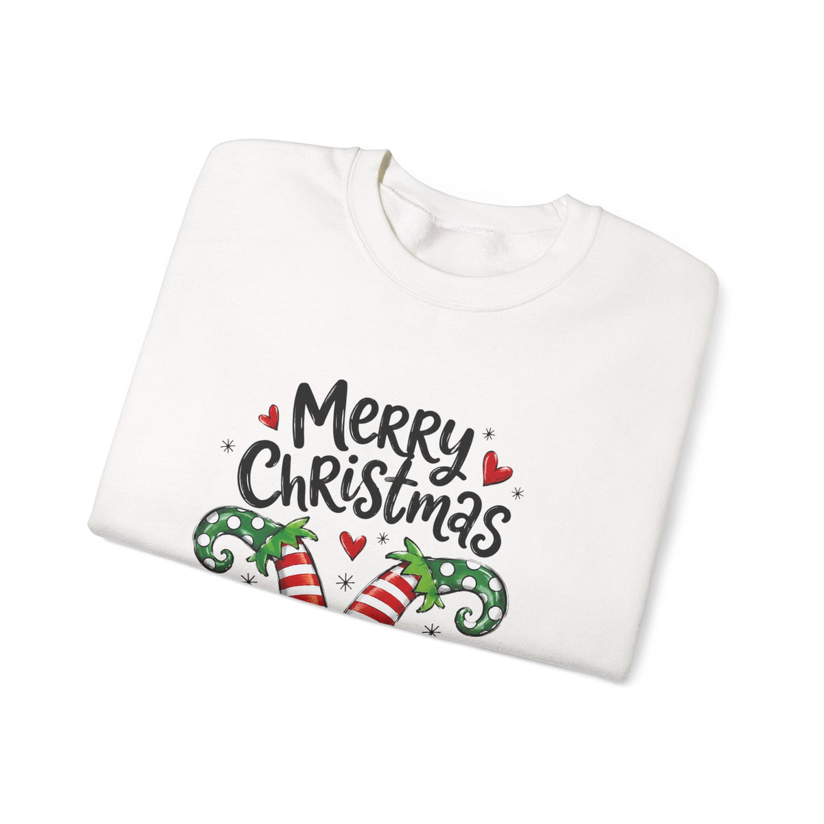 Merry Christmas Elf feet - “Merry Christmas” Gift Box Design