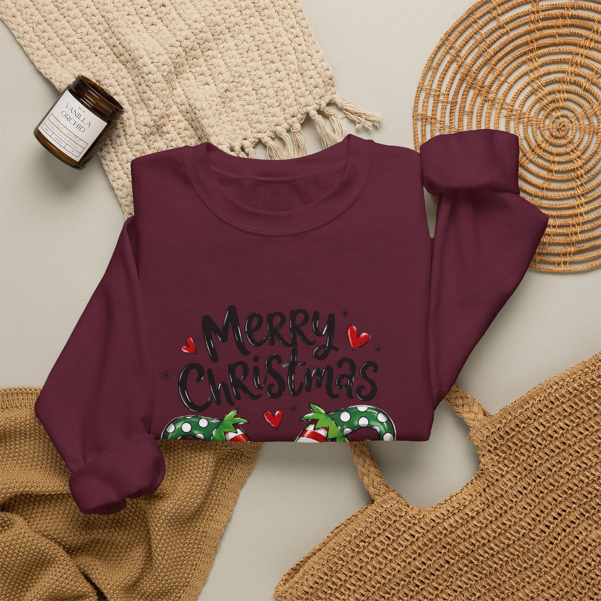 Merry Christmas Elf feet - “Merry Christmas” Gift Box Design