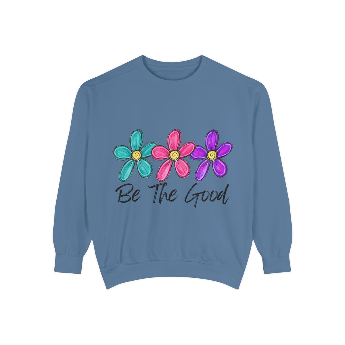 'Be The Good' Floral Sweatshirt