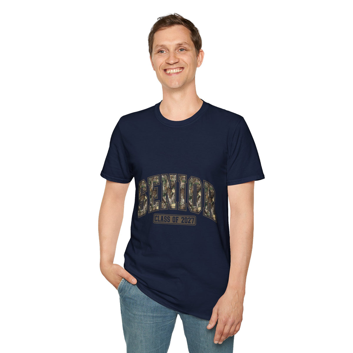 Senior Class of 2027 Camo T-Shirt