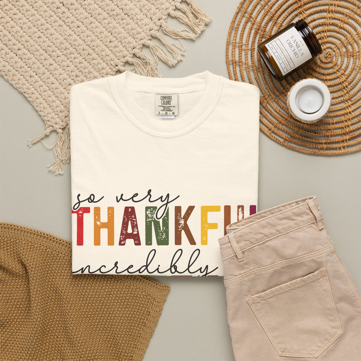 Thankful Grateful Blessed T-Shirt