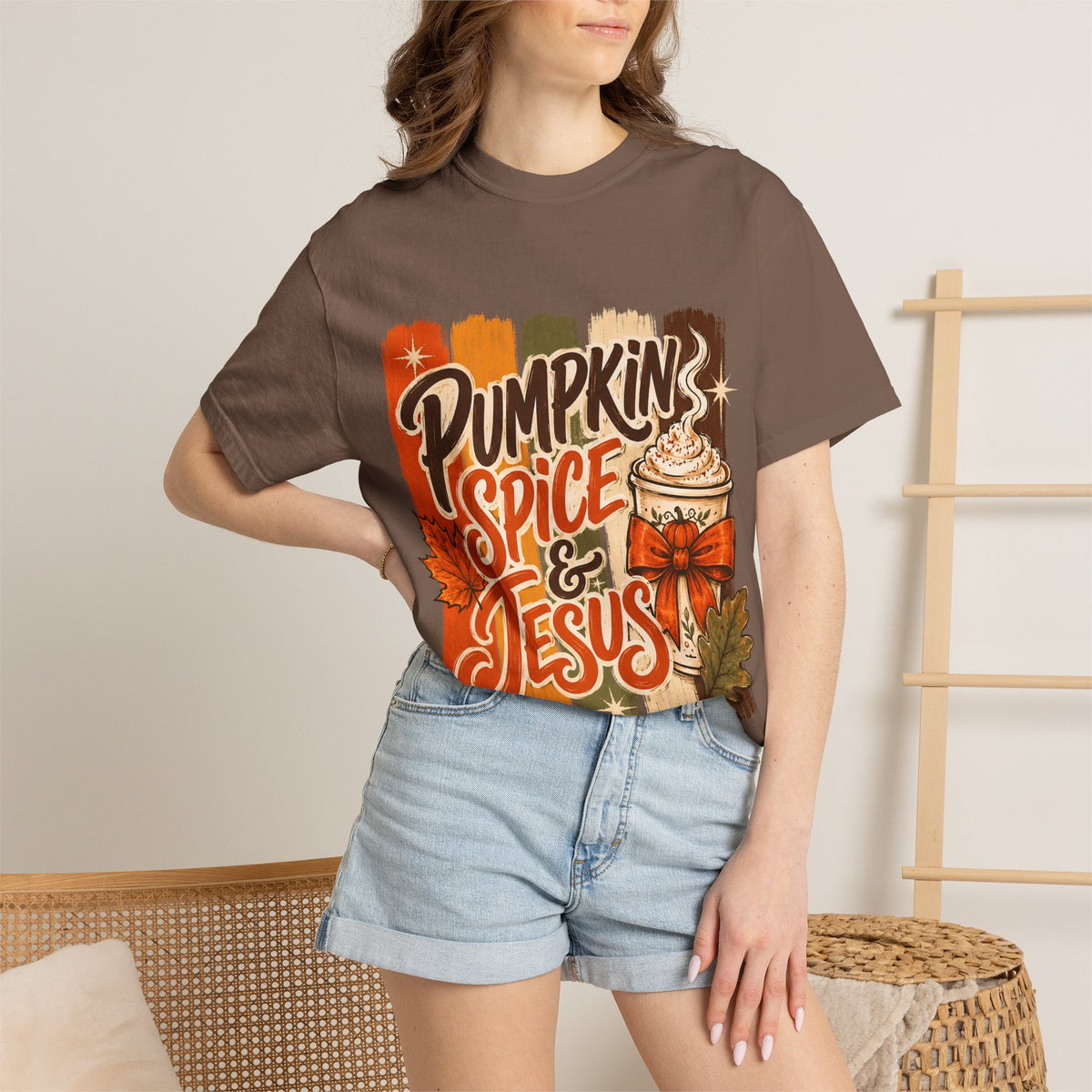 Pumpkin Spice & Jesus T-Shirt