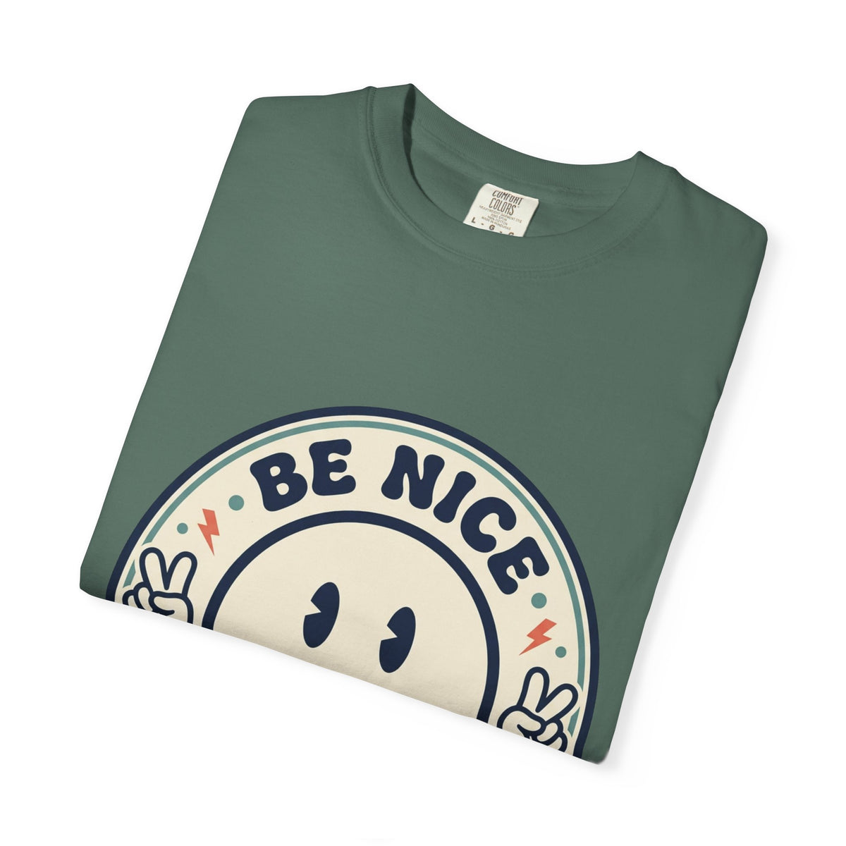 Be Nice You Jerk Smiley T-Shirt