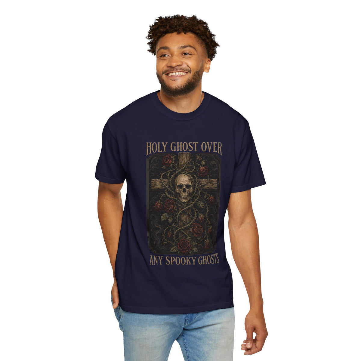 Holy Ghost Over Any Spooky Ghosts T-Shirt