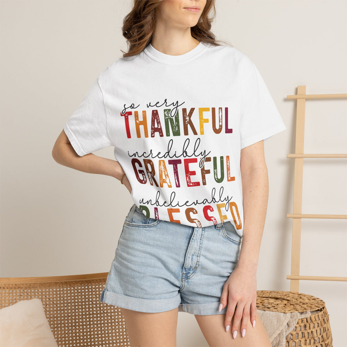 Thankful Grateful Blessed T-Shirt