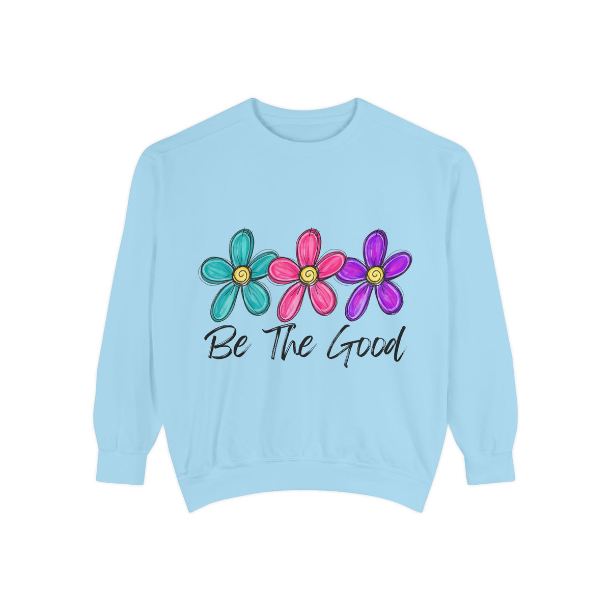 'Be The Good' Floral Sweatshirt