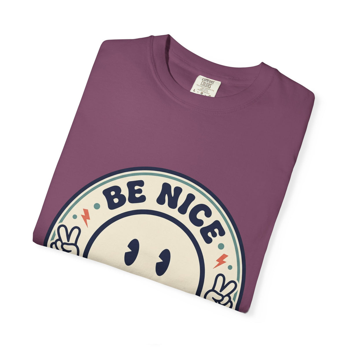 Be Nice You Jerk Smiley T-Shirt