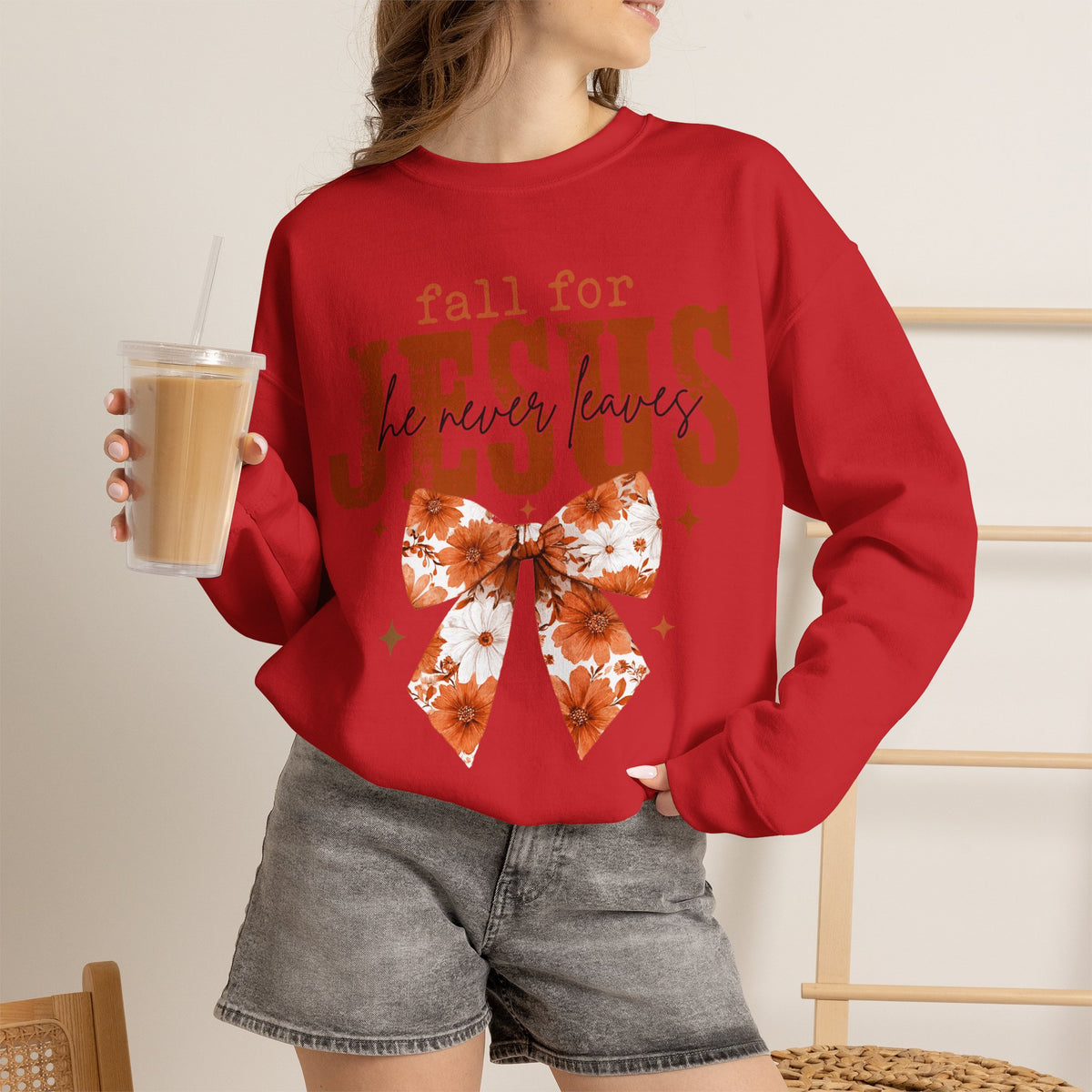 'Fall for Jesus' Sweatshirt