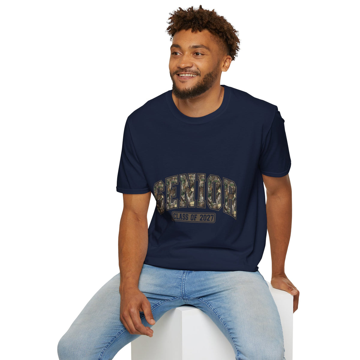 Senior Class of 2027 Camo T-Shirt
